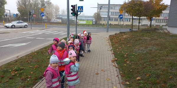 Smerfiki obserwują sygnalizację świetlną.jpg