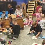 kreatywne działania podczas wizyty w Muzeum